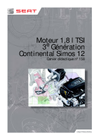 Seat Self Service Program - SSP 158 Moteur 1,8 l TSI - 3e Generation - Continental Simos 12 